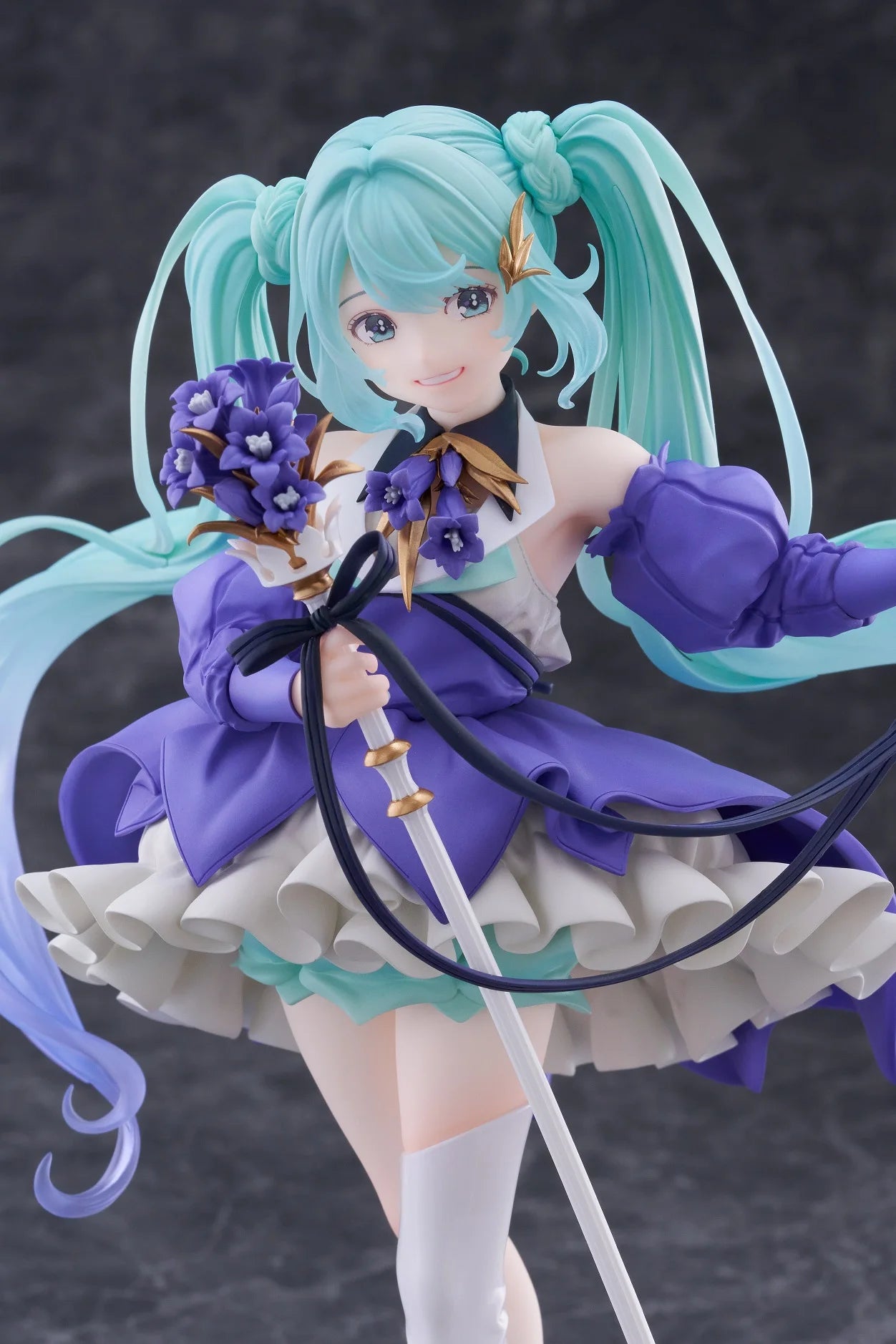 Taito Vocaloid Hatsune Miku 2024 Birthday Flower Ver. Figure Amp 21cm Figurine Collectible Anime Model Toy Kid Gifts