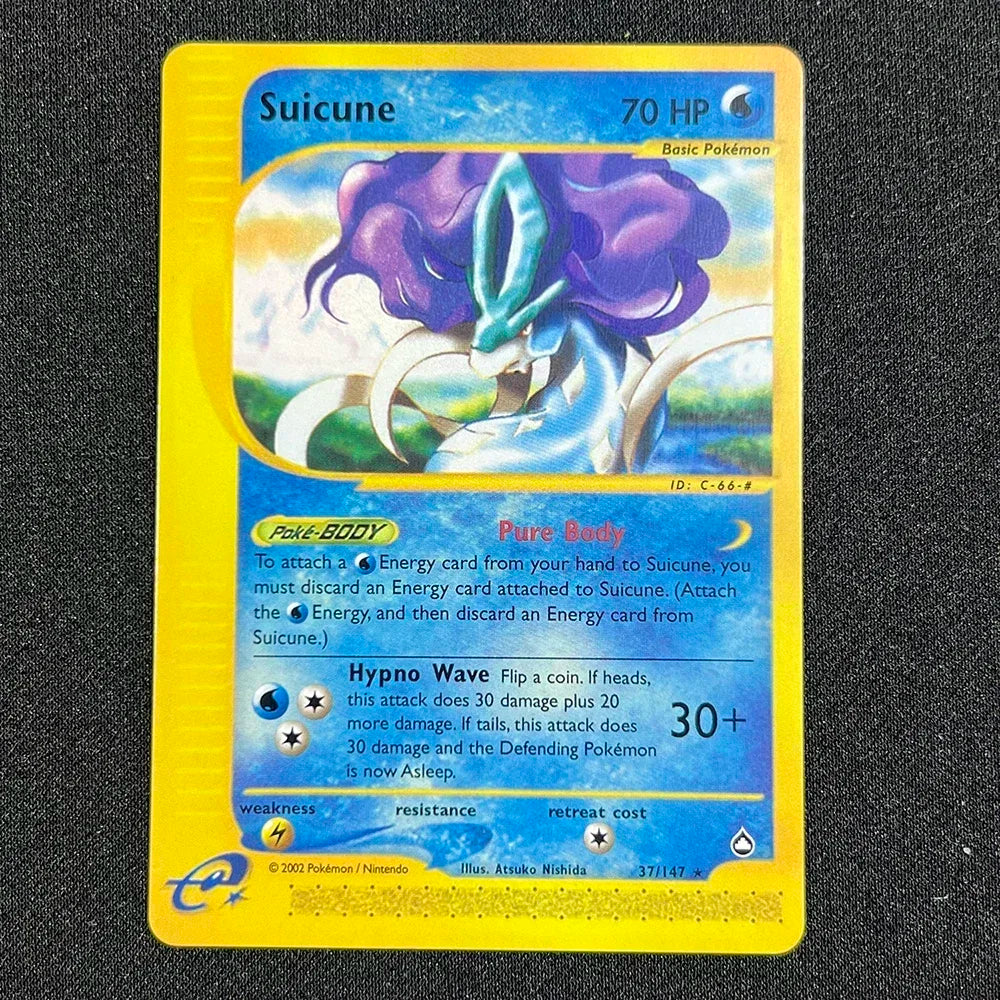 PKM Single Cards 1st Edition E-Card Celebi Charizard Skyridge (SK) Foil Cards Zapdos Aquapolis Classic Game Collection PROXY