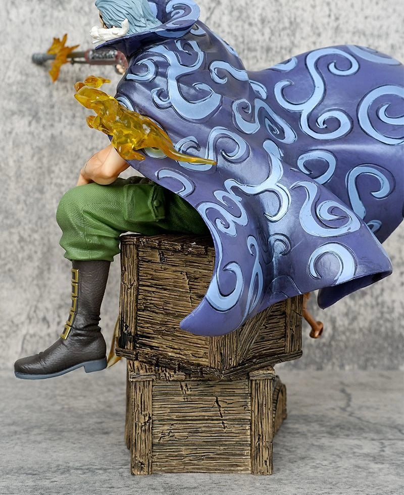 Anime ONE PIECE Untouchable Right-hand Men Ben Beckman Battle Ver. PVC Action Figure Statue Collection Model Kids Toys Doll Gift