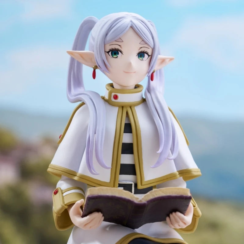 14cm Frieren: Beyond Journey's End Anime Figure Sitting Fern Action Figures Frieren Noodle Stopper PVC Model Statue Collection
