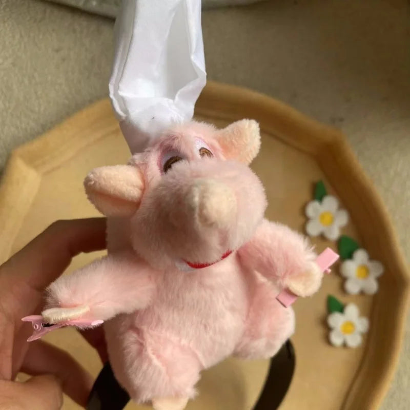 Disney Ratatouille Headband Cartoon Anime Character Plush Doll Grabbing Bangs Funny Accessories Girls Kawaii Toy Gift