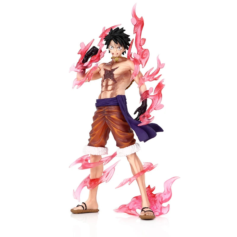 One Piece Luffy Anime Figure Toys Monkey D Luffy Flowing Cherry PVC Action Figurine Collection Model Dolls Birthday Gifts Kids one piece figures luffy