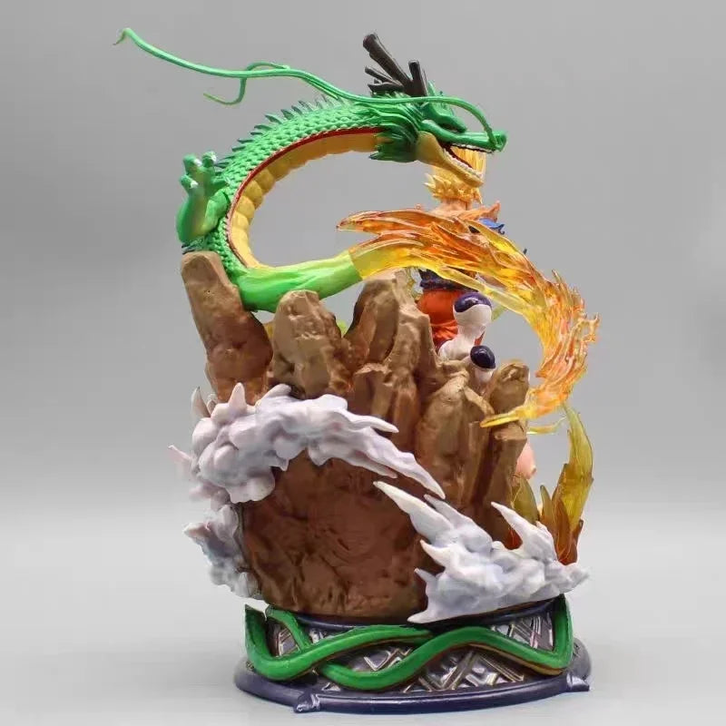 23cm Dragon Ball Z Figures Son Goku Frieza Shenron Action Figure Model Super Saiyan Pvc Statue Doll Model Collection Toys Gifts