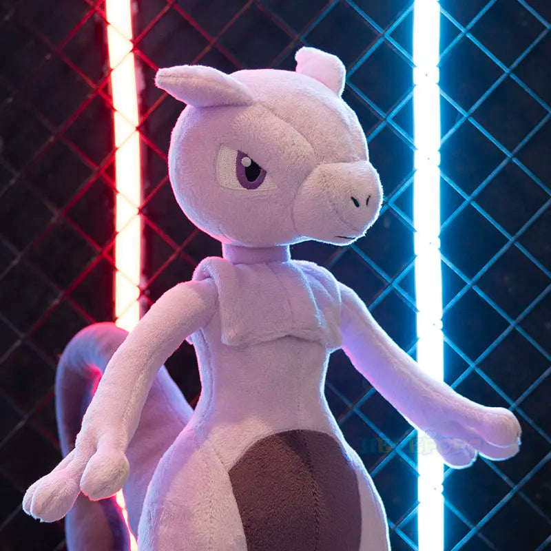 37cm Pokemon Mewtwo Plush Anime Soft Stuffed Animal Toy Cartoon Pluche Holiday Birthday Gifts for Children Toy