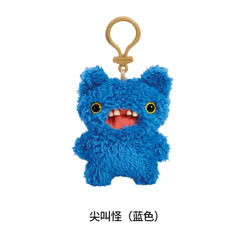 Fuggler Funny Ugly Monster New Misfits Baby Fugg Cute Plush Toy Backpack Pendant Keychain Pendant Collectible Gifts