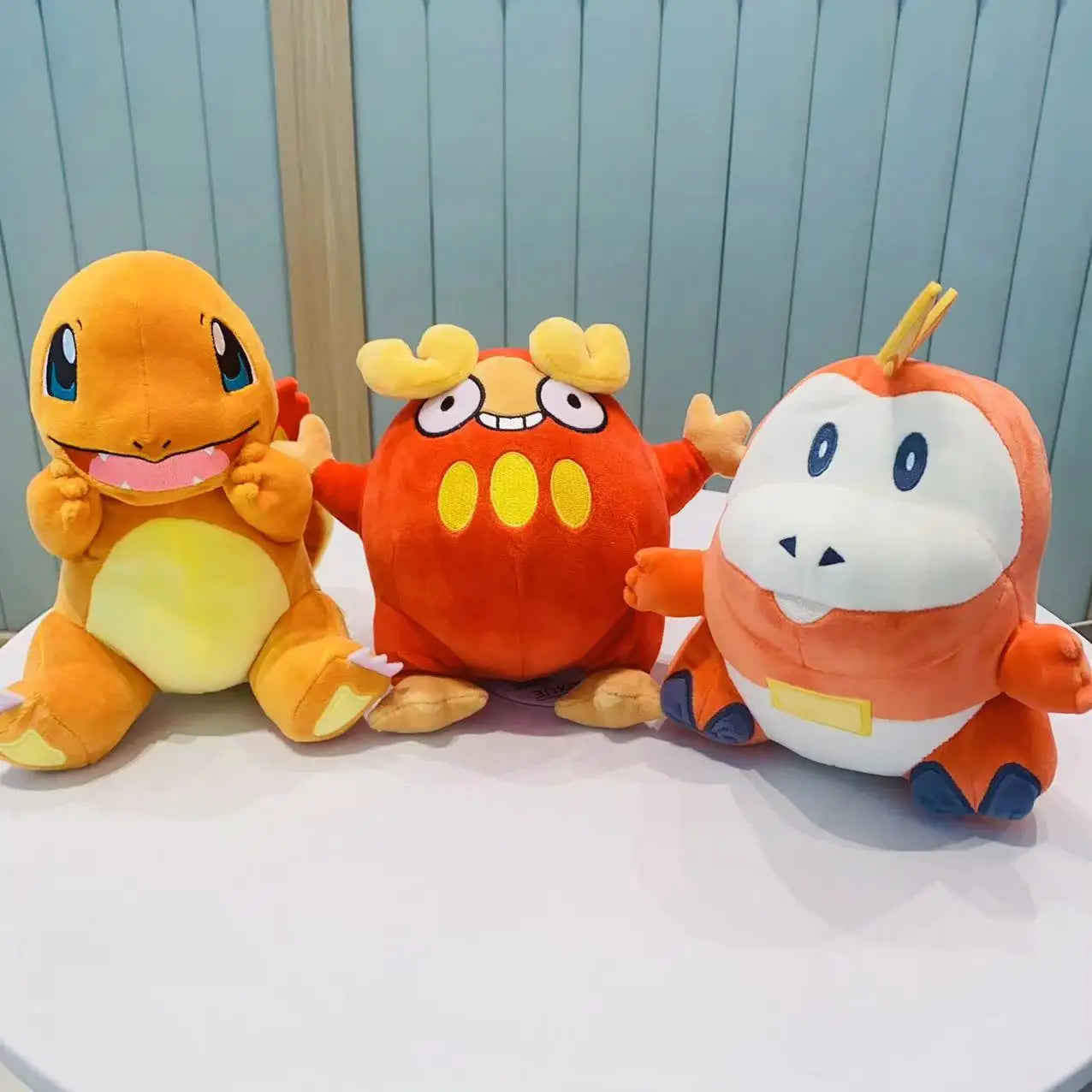 Stuffed Animals Plush Toy Espeon Quaxly Eevee Emolga Squirtle Darumaka Bulbasaur Charmander Anime Figure Peluche Toys