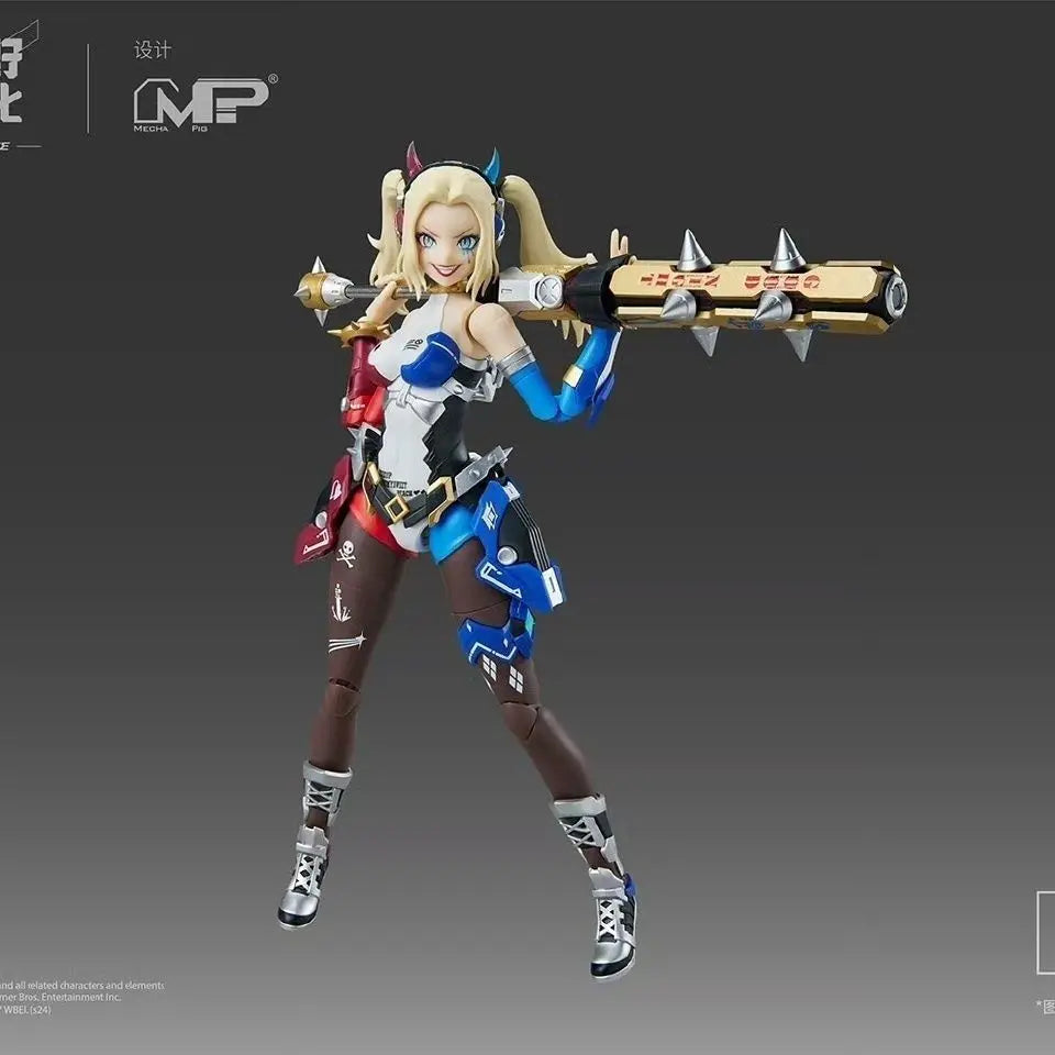 in stock of Soul Lady Little Ugly Girl Harley Quinn DC Little Ugly Girl 1/10 assembled movable model with dual element body