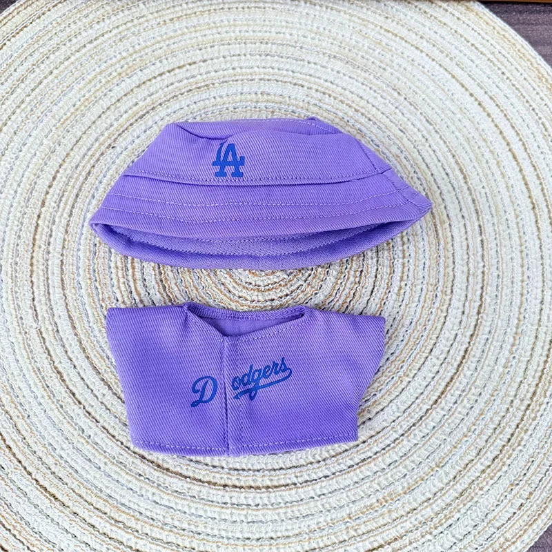The first, second and third generations of Labubu clothes pendant Labubu sitting baby clothes LA baseball suit trend