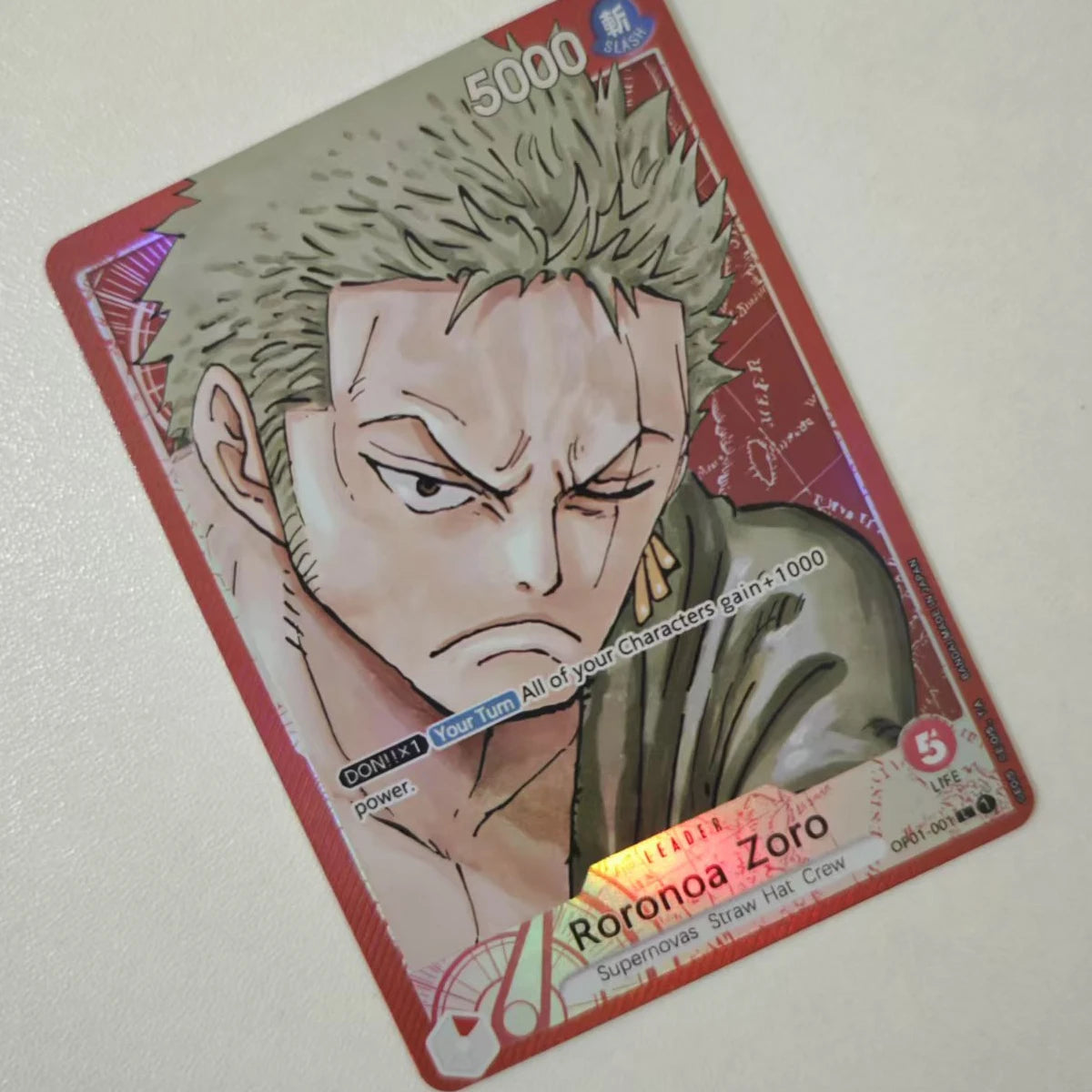 14 Styles Diy One Piece Opcg Zoro Luffy Collection Card Refraction Color Flash Classic Limited OPCG 05 Anime Cards Gift Toys