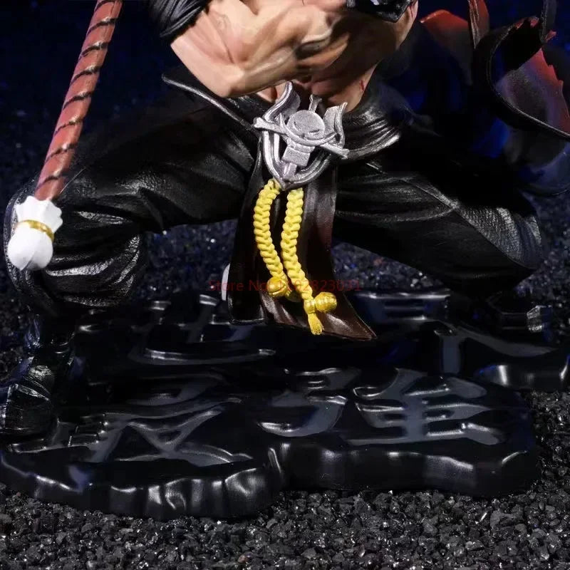 29cm Anime One Piece White Beard Edward Newgate Four Emperors Tiens Luminous Action Figure Collectible Model Toy Birthday Gifts