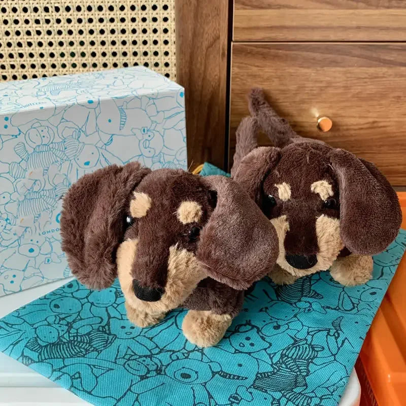Jellycat With Tags Otto Dachshund Doll Cute Puppy Doll Plush Toy Dachshund Stuffed Animal Toy Birthday Girls Holiday Gifts