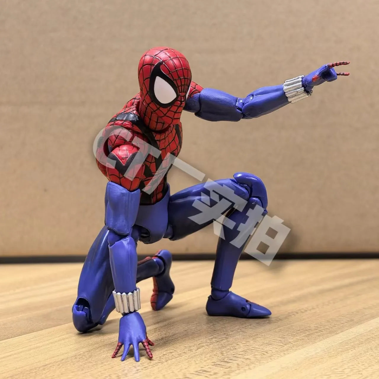 In Stock Ct Toys Spiderman Mafex 143 Ben Reilly Comic Ver The Amazing Spider-Man 001 Anime Action Figure Figurine Toys Kids Gift