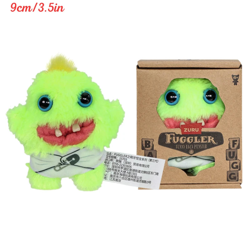 Fuggler Plush Toys Cute Funny Ugly Monster Baby Fugguler Series Rabbit Stuffed Animals Peluche Dolls Birthday Gifts KId