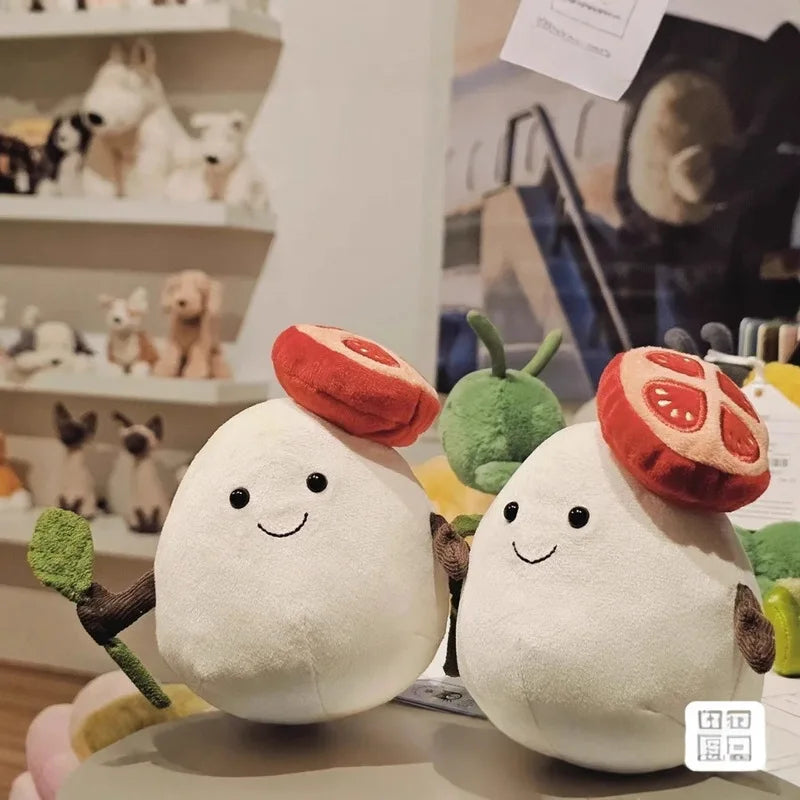 2025 Jellycat Orange Cheese Plush Toy Kawaii Room Decor Interactive Doll For Children Birthday Gift Stuffed Animal Collectible