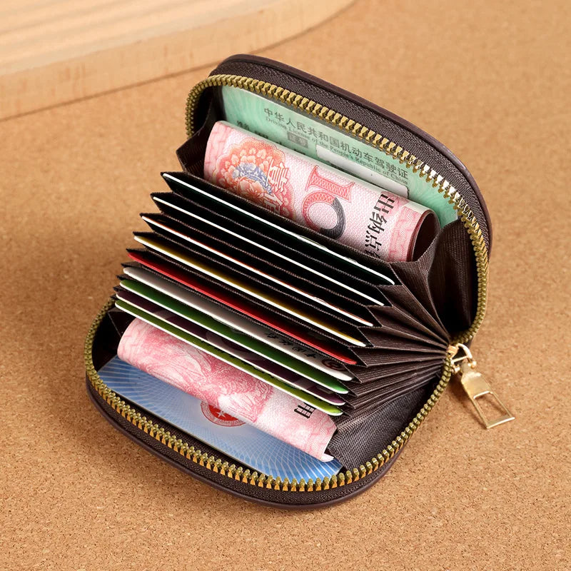 Sanrio Cute Hello Kitty Cartoon New Style Retro Fashion Zipper Card Bag Portable Multifunctional Mini Multi Card Storage Wallets