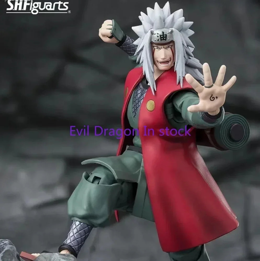 Bandai SH Figuarts Shf JIRAIYA SDCC Naruto Anime Action Collection Figures Toys