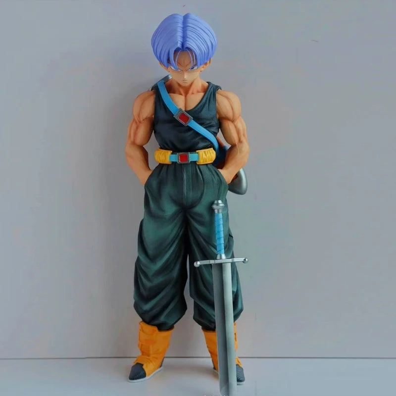 26cm Dragon Ball Z Figures NEC Trunks Action Figure GK Super Saiyan Collection Anime Future Torankusu Figure Statue Model Toys PVC figure