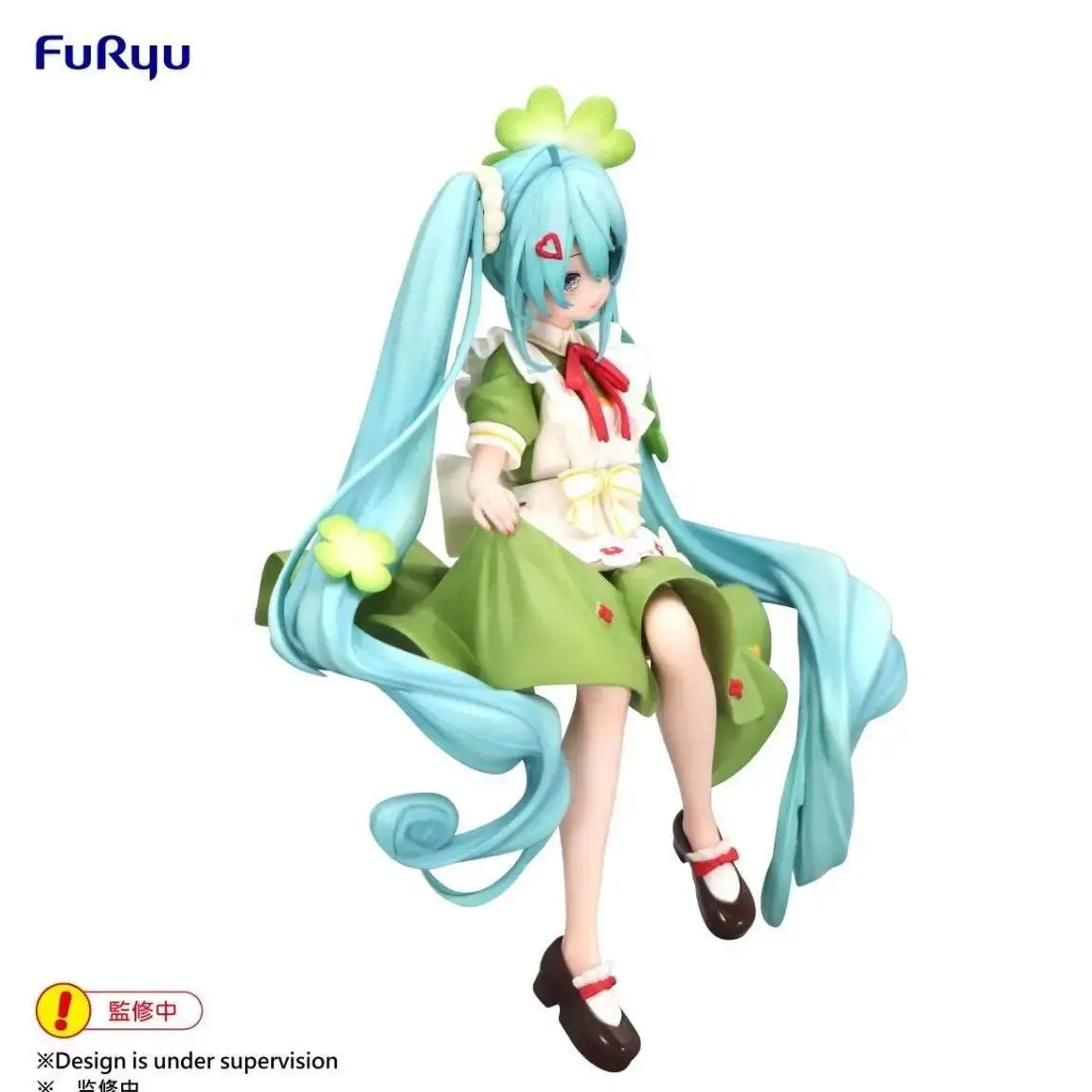 Judai Furyu Noodle Stopper VOCALOID Hatsune Miku Flower Fairy Clover PVC Action Figure Model Doll Toys
