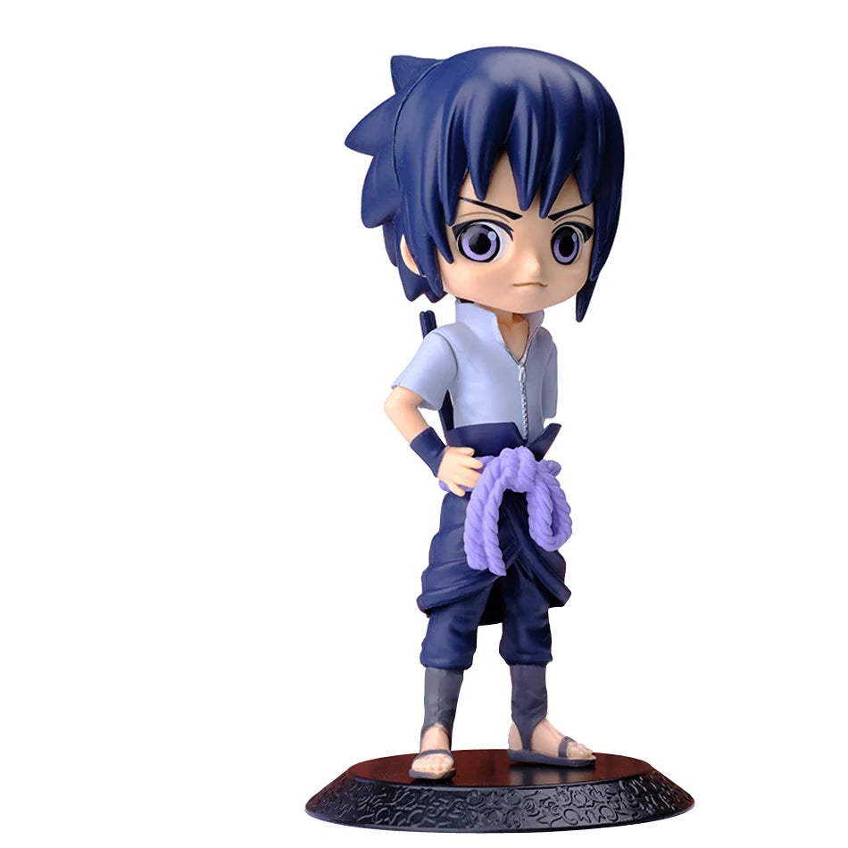 15cm Anime Naruto Figure Kawaii Uzumaki Hatake Kakashi Gaara Uchiha Sasuke Qposket Figural PVC Model Toys Collect Gift