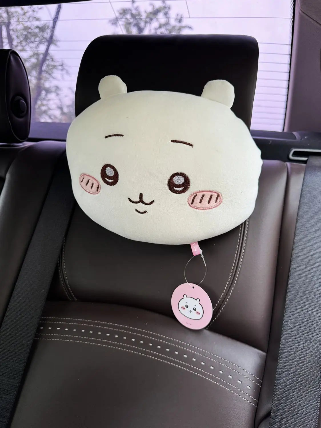 Chiikawa Car Seat Neck Pillow Waist Pillow Plush Cute Car Decoration Cartoon Cute Object Usagi Car Decoration Accessories Gift