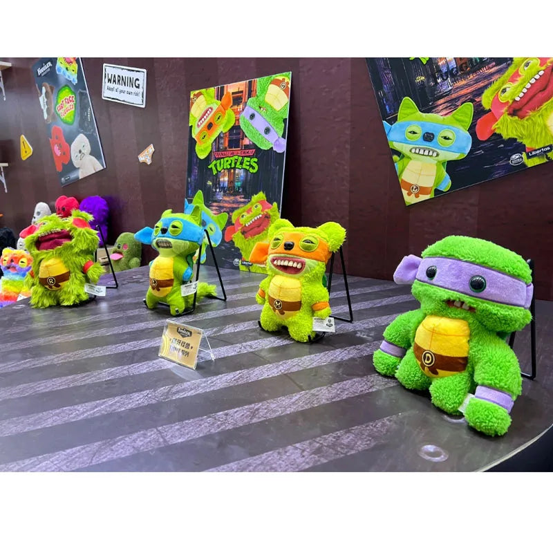 New Original Fuggler Plush Toys Ugly Monster Teenage Mutant Ninja Turtles Cute Tooth Monster Fill Plush Dolls Toys Gifts