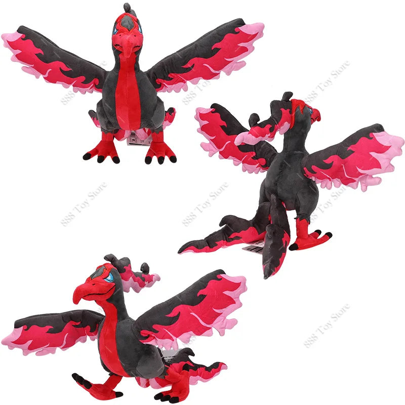 Pokemon Plush Shiny Gyarados Charizard Mega Rayquaza Hisuian Zorua Ho-Oh Lucario Butterfree Anime Stuffed Peluche Kids Xmas Gift