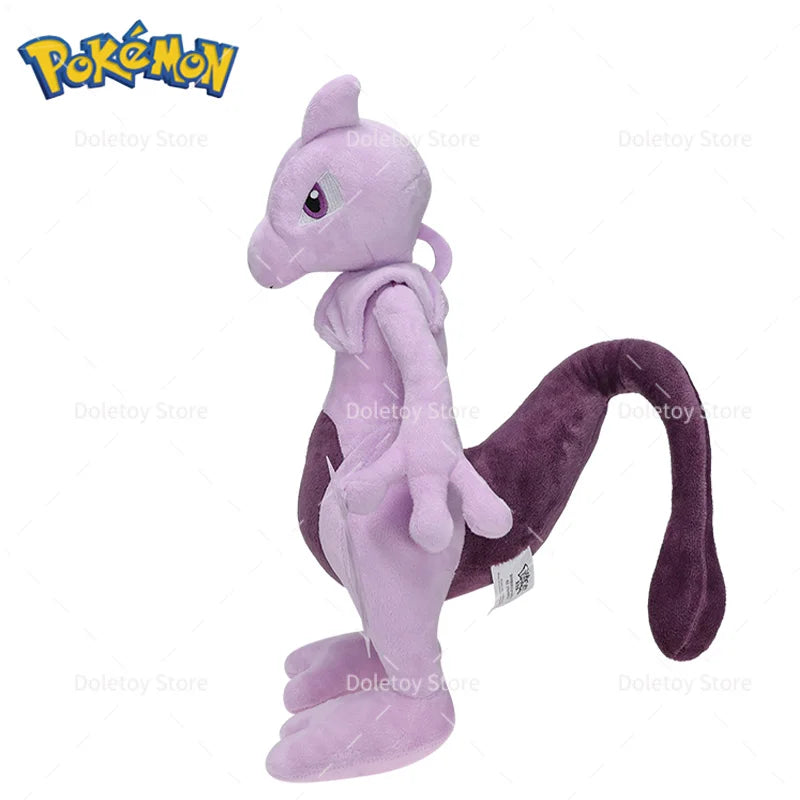 37cm Pokemon Plush Toy Mewtwo Anime Soft Stuffed Animal Toy Kawaii Cartoon Dolls Christmas Birthday Gifts for Children