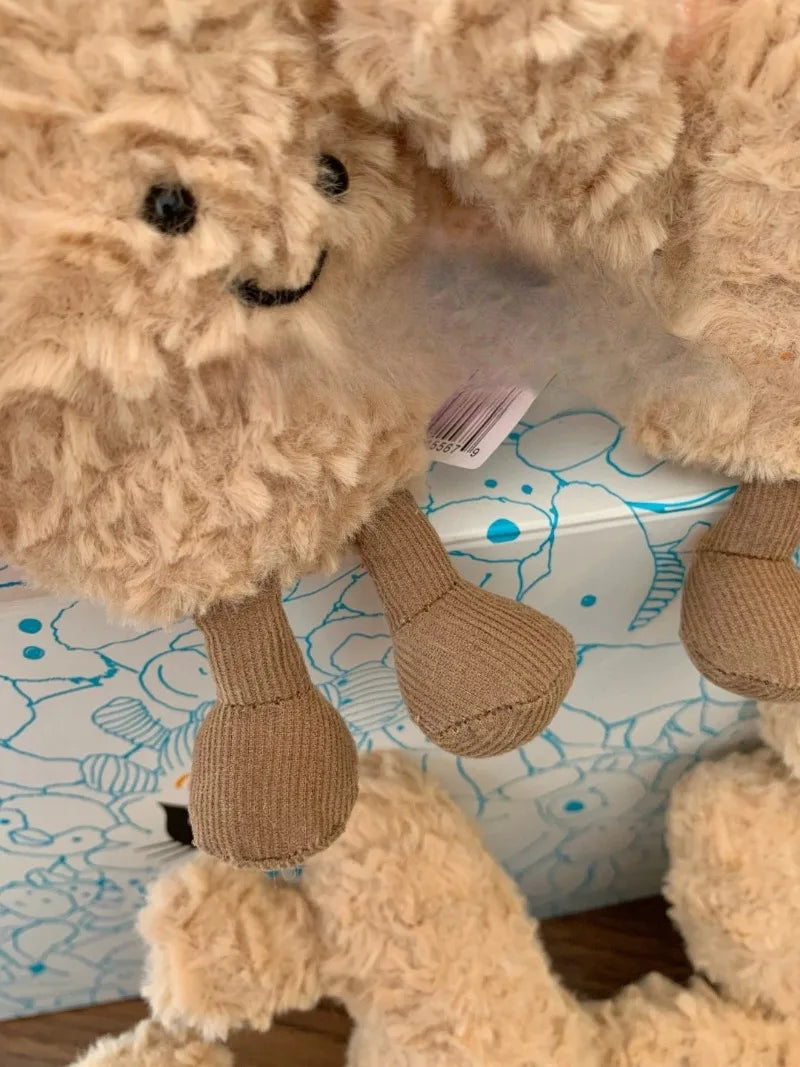 Jellycat With Tags JELLYCAT New Fun Ginger Baby Cute Plush Toy Soothing Good Thing Ginger Nearly Stuffed Doll Holiday Gift Cute