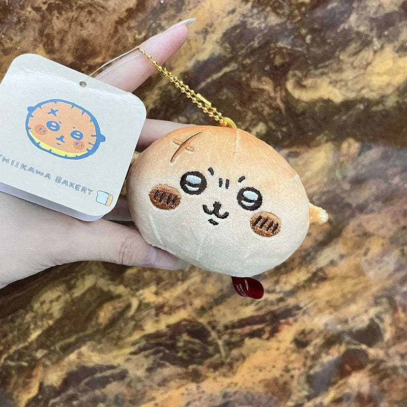 Cute Otter Lion Collection Chiikawa Magic Panda Angel Restaurant Rakko Kawaii Children's Gift Plush Backpack Keys, Pendant