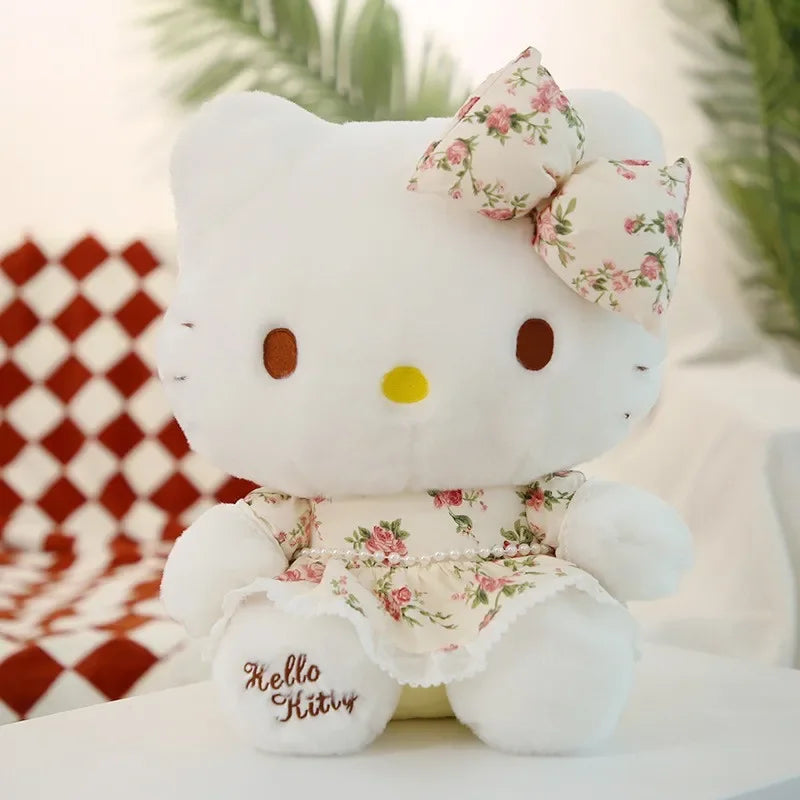 Sanrio Plushie Hello Kitty Plush Toy Sponge Bob Plush Stuffed Cute Cartoon Doll Pillow Anime Home Deco Birthday Christmas Gift