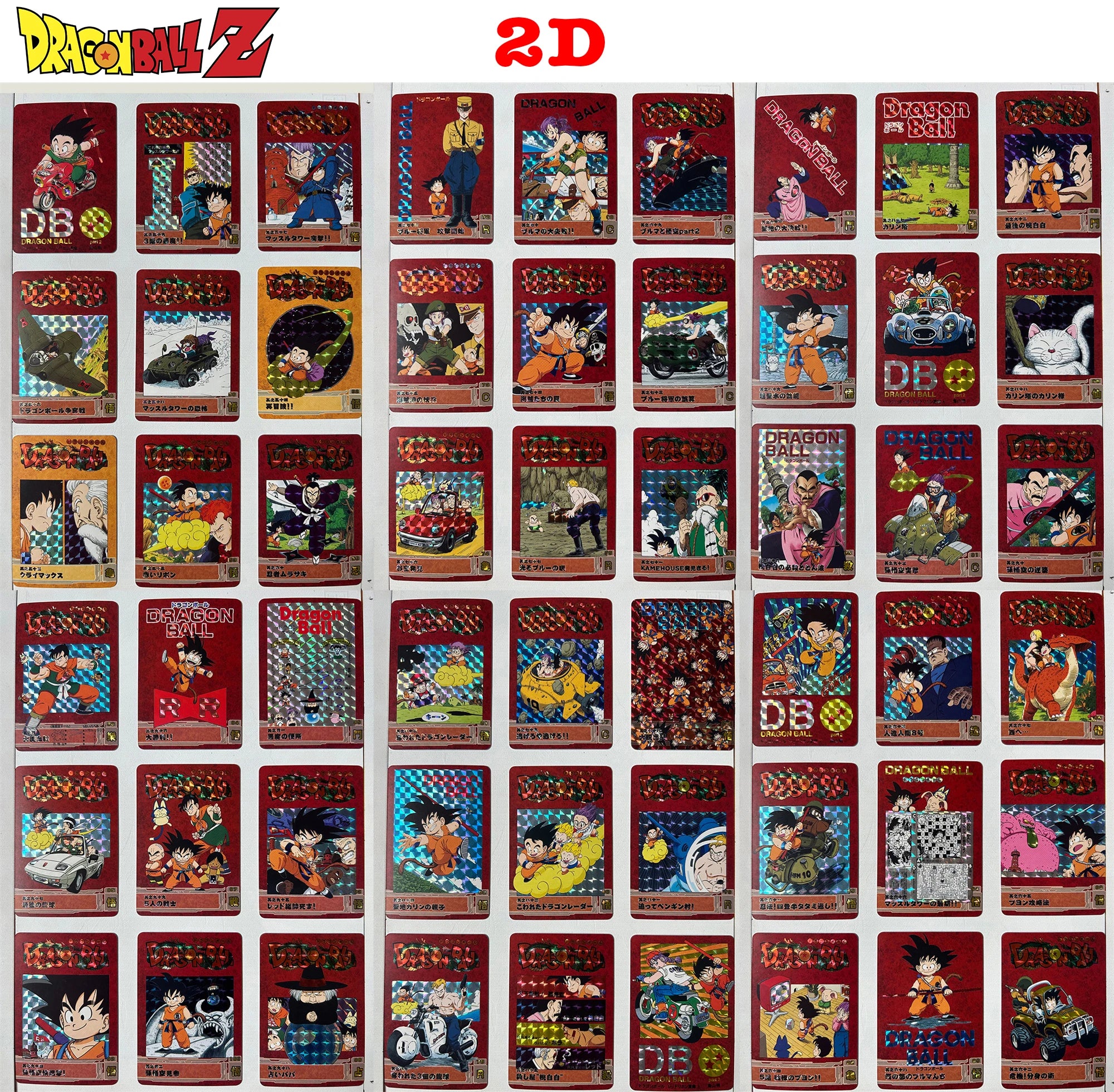Anime Dragon Ball DIY ACG Tabletop Battle Game Laser Cards Android 18 Piccolo Toys for boys Collectible Cards Birthday Present