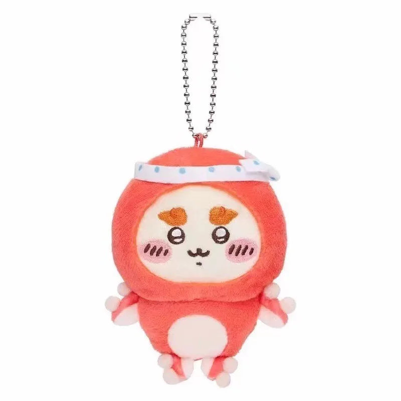 Chiikawa Hachiware Usagi Cute Squid Plush Pendant Octopus Doll Package Ornament