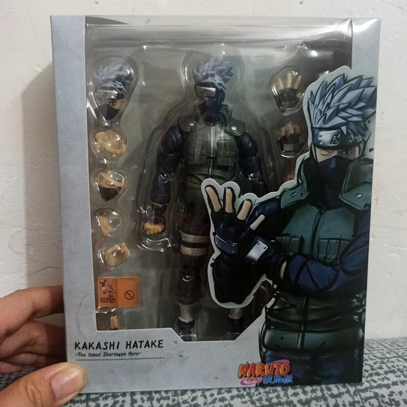 Naruto Hatake Kakashi Figure SHFiguart Shippūden Kakashi 2.0 The Hero of Sharingan Action Figure Model Anime Toys Christmas Gift