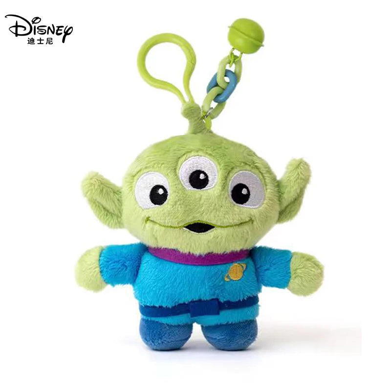 Original Disney Monsters University Plush Keychain Toy James Sullivan Mike Wazowski Soft Stuffed Doll Toy Story Alien Kids Gift