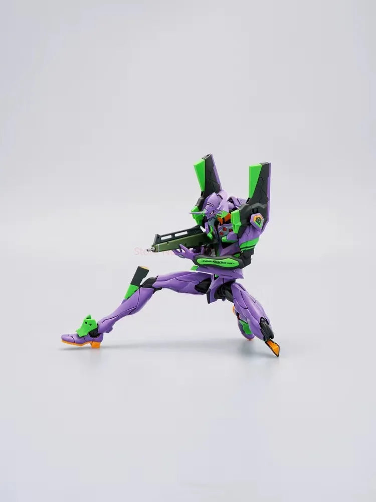 Rg Evan Gelion Model Kit 1:144 Evan Gelion Anime Action Figures Collectble Eva 01 Assembly Kit Mobile Suit Mecha Kits Toy Gift