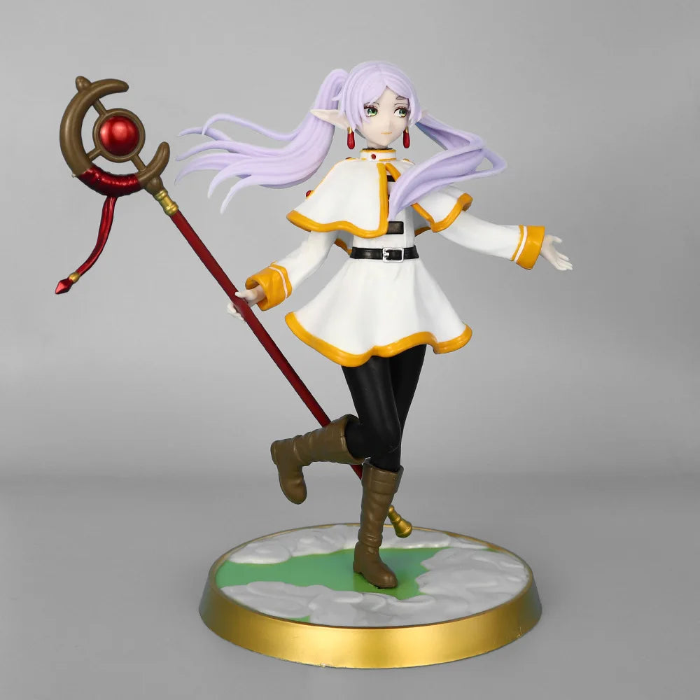 21cm Frieren:Beyond Journey'S End Frieren Anime Girl Figure Model Statue Boys Collection Desktop Decoration Ornament Toys Gifts