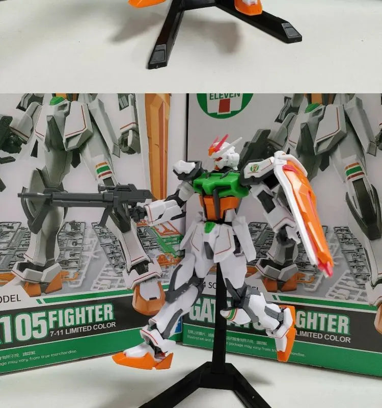 EG Strike GAT-X105 HG 1/144 Assemble The Model Action Figures 711 Color Scheme Decorative Children'S Toys Gift Collectible