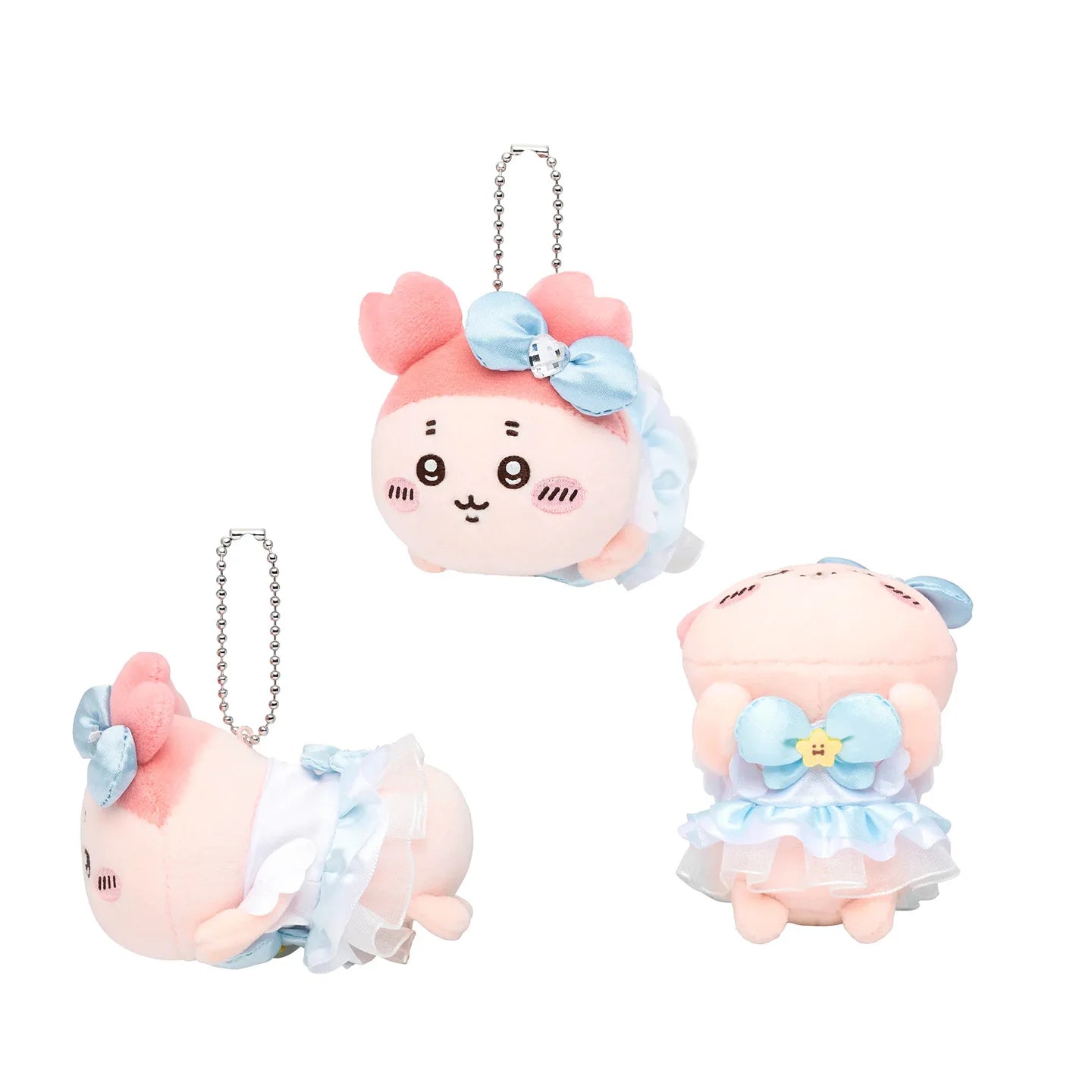 Cute Self-deprecating Bear Magic Girl Palm Position Series Plush Doll Pendant 2025 Popular Cartoon Doll Bag Hanging Keychain