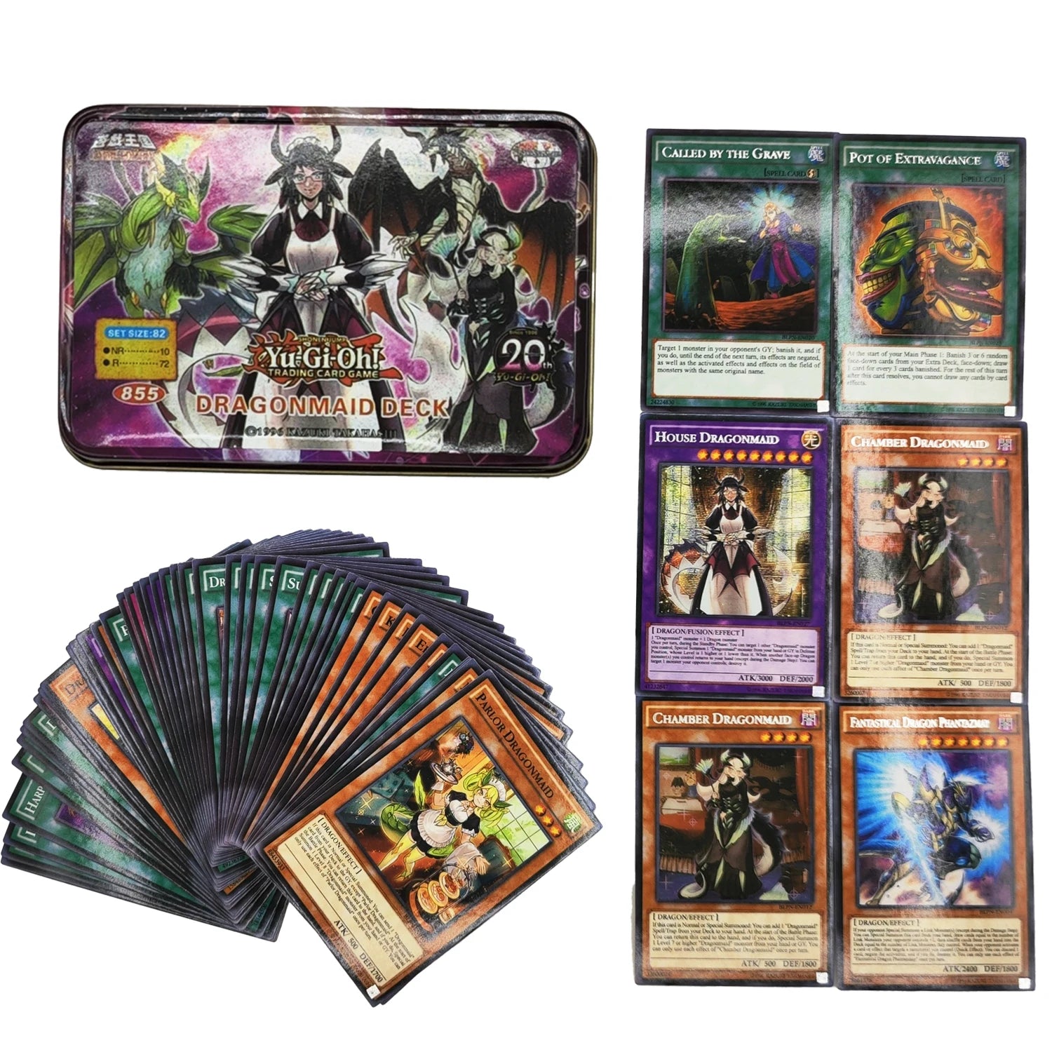 Yu Gi Oh Cards EGYPTIAN GOD PACK Card Deck English TCG Holographic Golden White Dragon Duel Game Collection Card with Tin Box