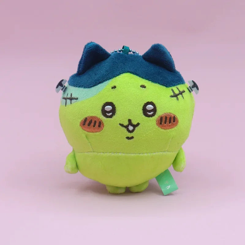 Kawaii Anime Chiikawa Keychain Japanese Cartoon Joke Bear Cross Dressing Halloween Hachiware Usagi Cute Bag Plush Doll Pendant