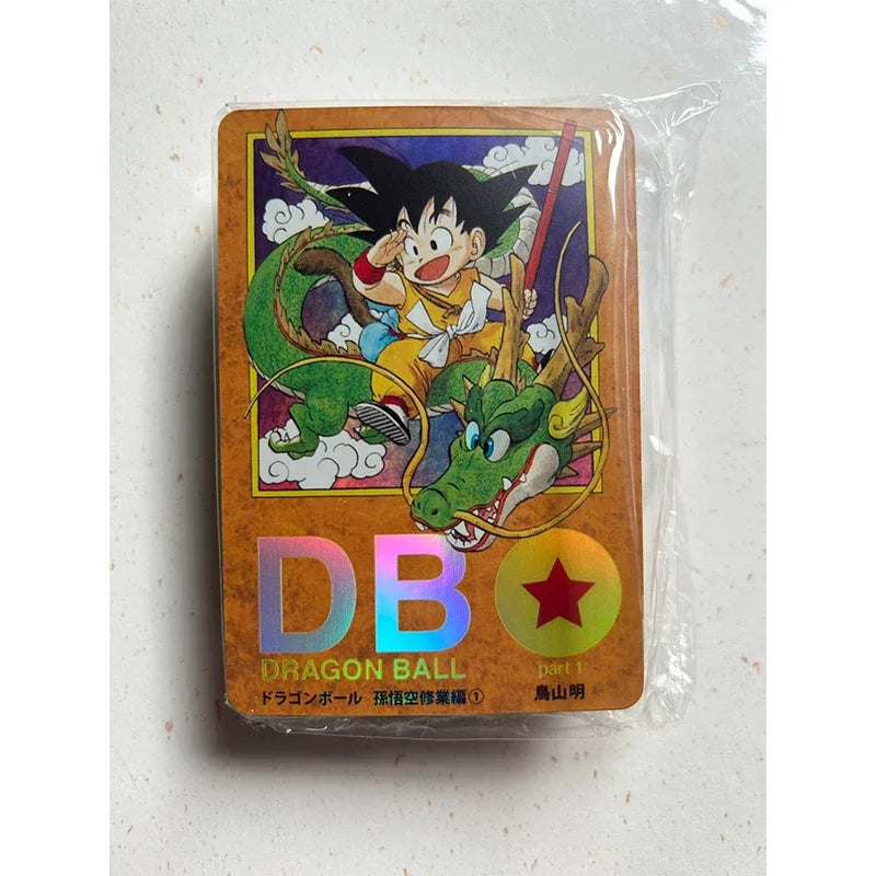 Dragon Ball Super Son Goku Bulma Krillin Frieza DIY Homemade Bronzing Game Toys Collection Card Christmas Birthday Gift
