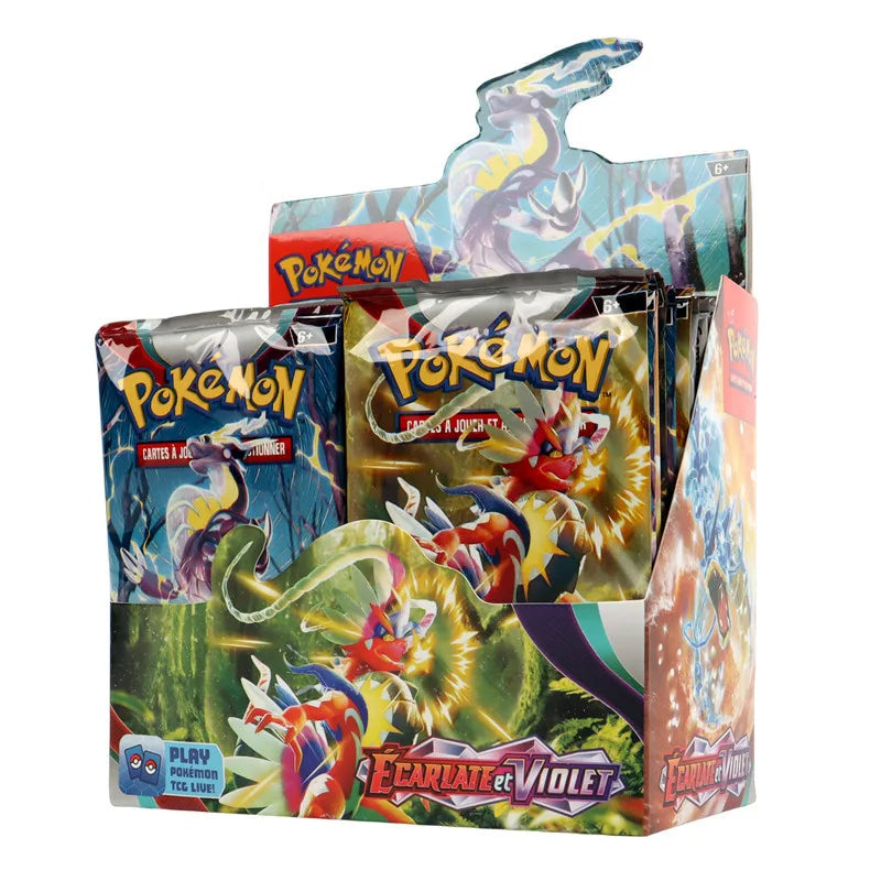 360Pcs French Pokémon TCG: Scarlet & Violet Obsidian Flames Booster Box Pokemon Cards 36 Pack Box