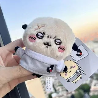 Cute Otter Lion Collection Chiikawa Magic Panda Angel Restaurant Rakko Kawaii Children's Gift Plush Backpack Keys, Pendant