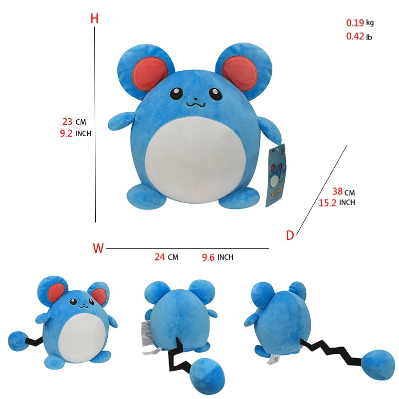 POKEMON Big Size Eevee Umbreon Sylveon Leafeon Espeon Glaceon Plush Toy Anime Stuff Doll Collection Kawaii Gift for Kid