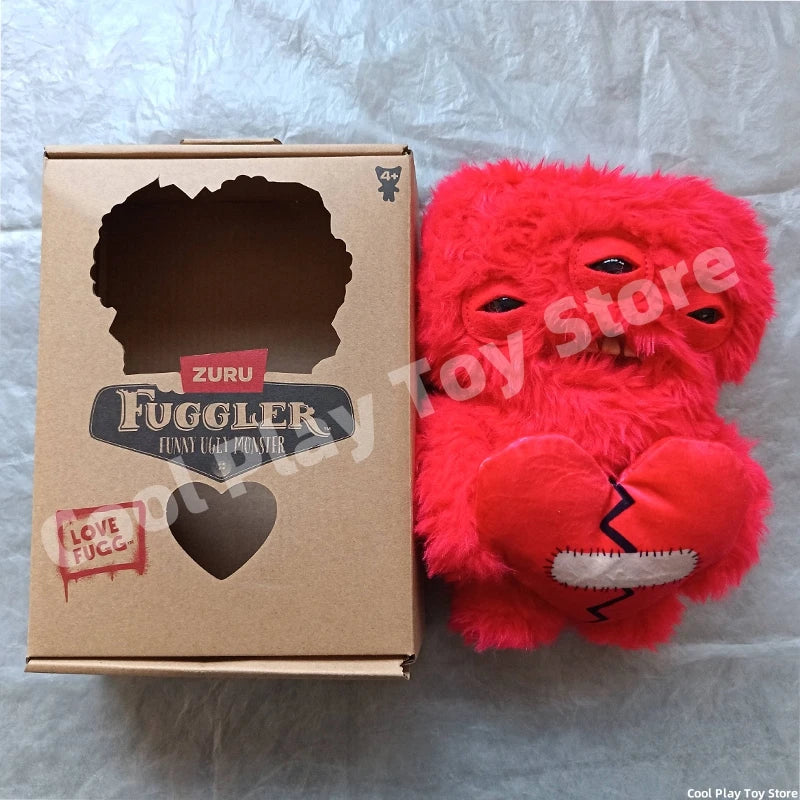 100% Original Fuggler Plush Toys Ugly Monster Love Monster Series Cute Tooth Monster Fill Plush Dolls Toys Gifts