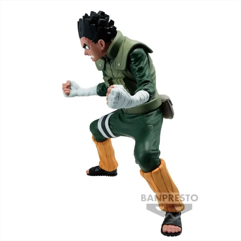 Bandai BANPRESTO Vibration Stars VS NARUTO Rock Lee Ornaments Animation Action Figure Toy Gift Model Collecting Hobby