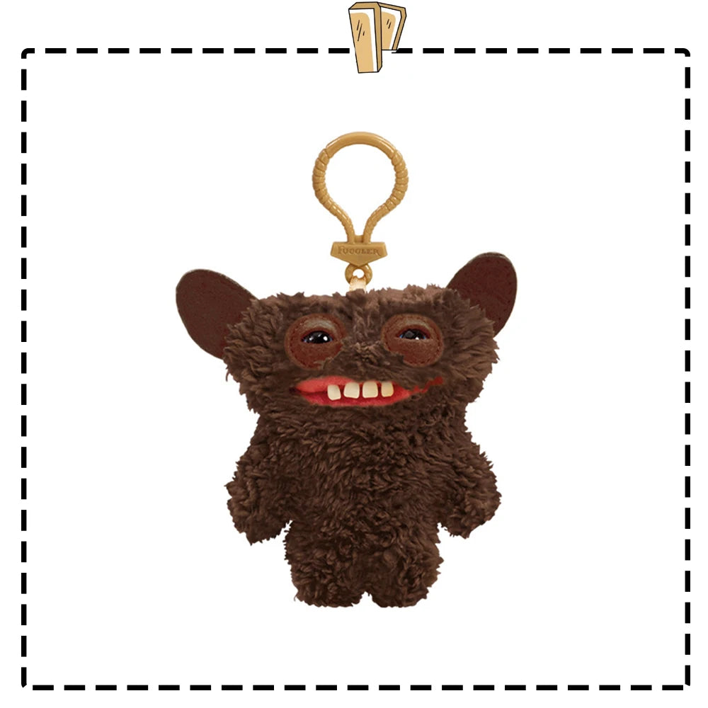 Fuggler Funny Ugly Monster Original Plush Doll Teeth Monster Pendant Keychain Stuffed Cartoon 9.5-14CM Peluche Toy Gift