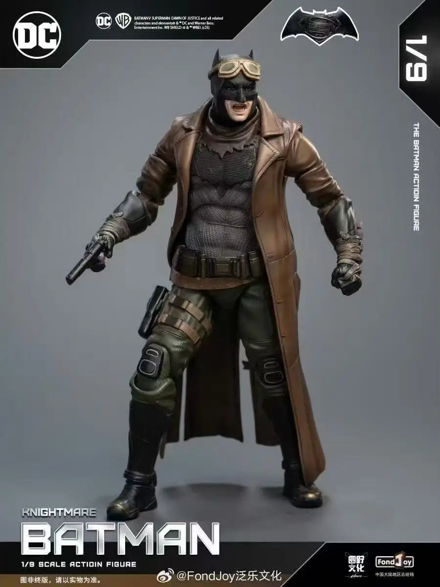 Original Fondjoy Bruce Wayne Batman Figure Batman Figures Detective Comics The Dark Knight 1/9 PVC Joint Movable Kid Toy Gift