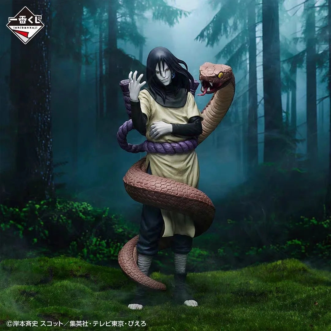 Ichiban Kuji NARUTO Shippuden Legendary Sannin Jiraiya Orochimaru Tsunade Naruto Uzumaki Anime Figures Toys Gift