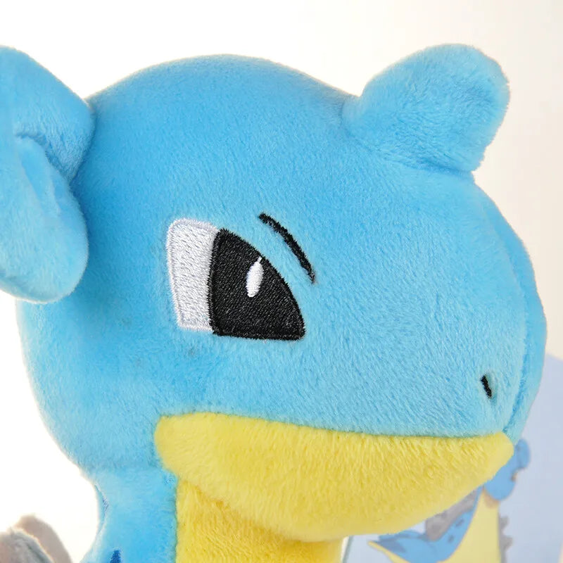 Kawaii Pokemon Lapras Stuffed Toys Cartoon Cute Water Sprit Plush Dolls Throw Pillow Birthday Gift For Kids Friends Boys